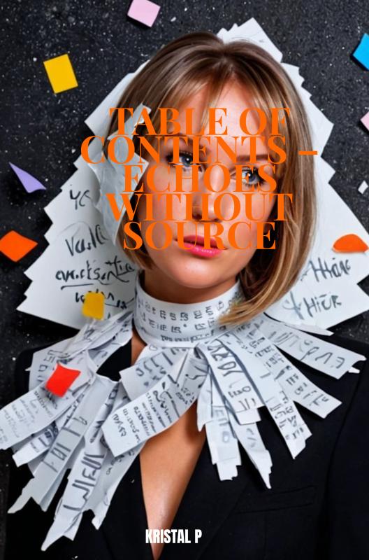 Table of Contents – Echoes Without Source