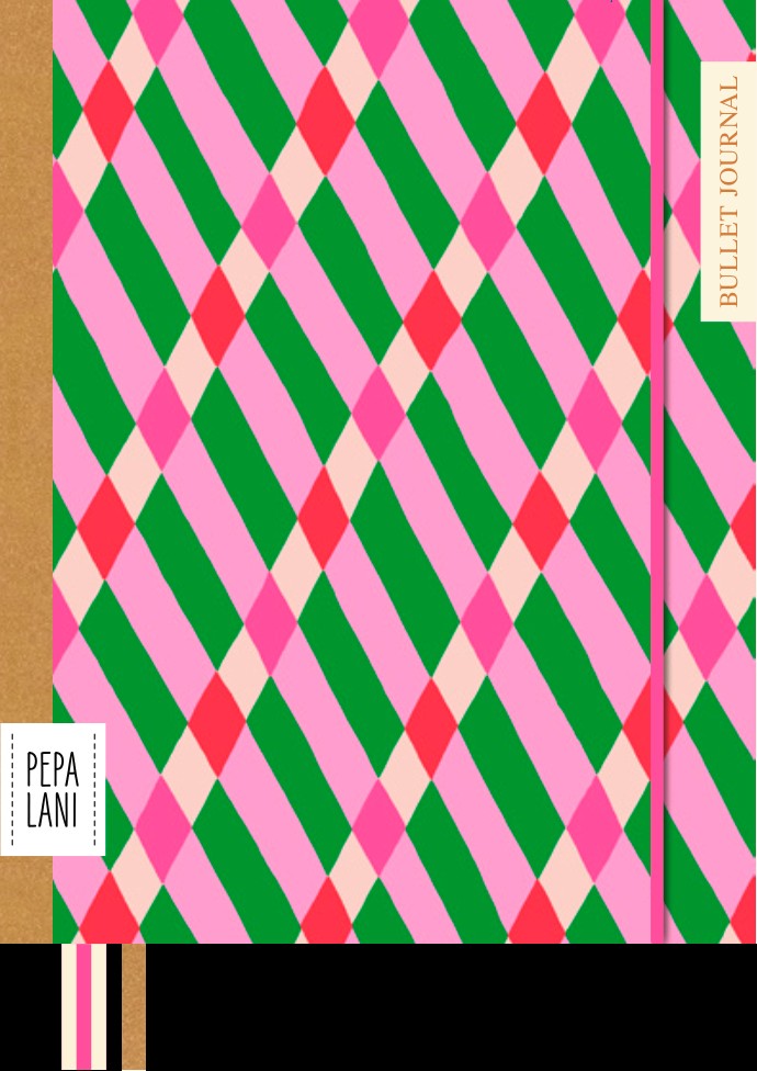 Pepa Lani Flower coloured candy bullet journal