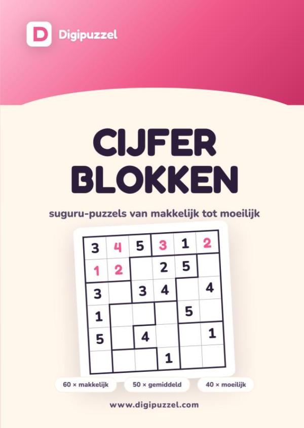 Digipuzzel Cijferblokken