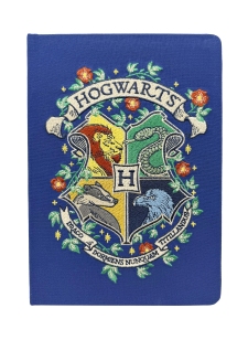 Harry Potter: Hogwarts Crest Embroidered Journal